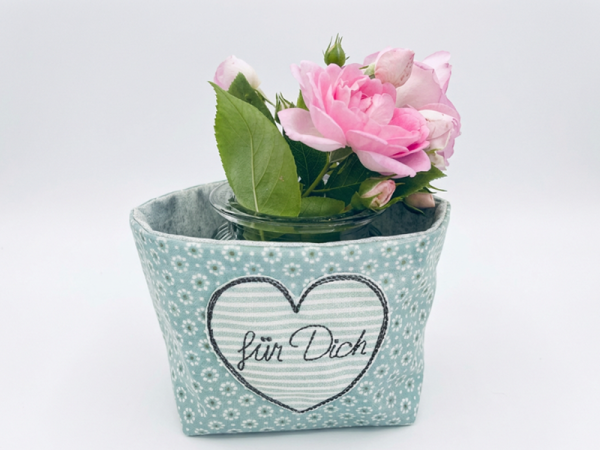 Utensilo für Dich und von Herzen - ITH-Stickdatei